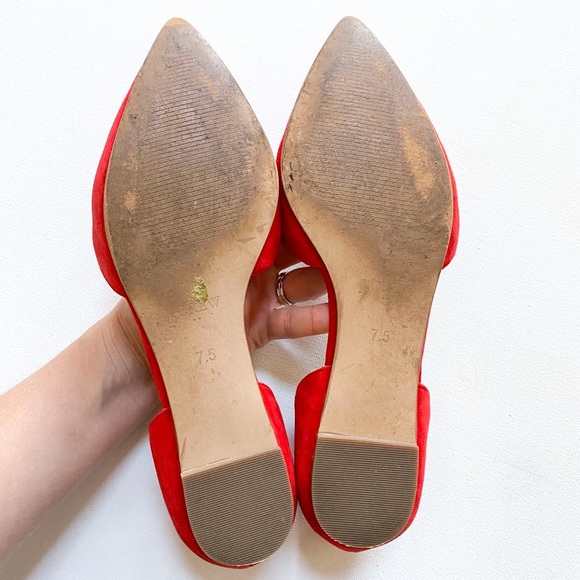 J. Crew Red Tassel D’Orsay Flats - Picture 5 of 8